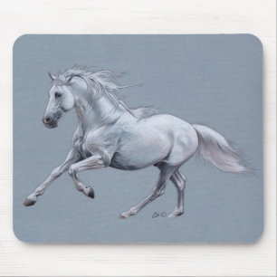 Vithäst Mousepad Musmatta