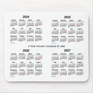 Vithelgdagkalender 2024-2027 vid Janz Musmatta