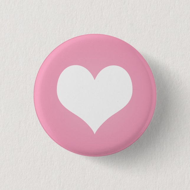 Vithjärtaväderkorn Knapp (Framsida)