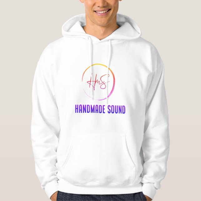 Vithodie - HmS - Handmade Ljud Hoodie (Framsida)