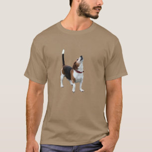 Vithurande hund Rolig hund T-shirt