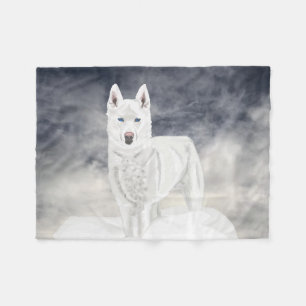 VitHusky Fleecefilt