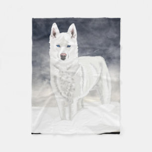 VitHusky Fleecefilt