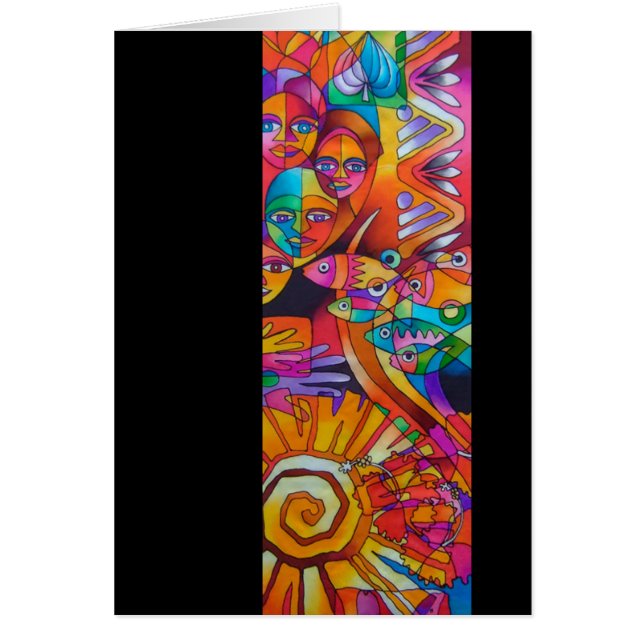 "VITI-DUA ", HÄLSNINGSKORT (Framsidan)