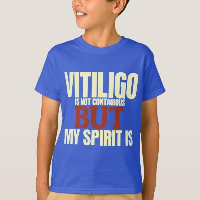 Vitiligo medvetenhetTshirt T Shirt (Framsida)