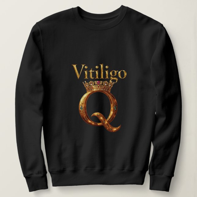 Vitiligo Royalty T Shirt (Design framsida)