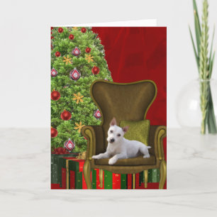 VitjackRussell jul Helgkort