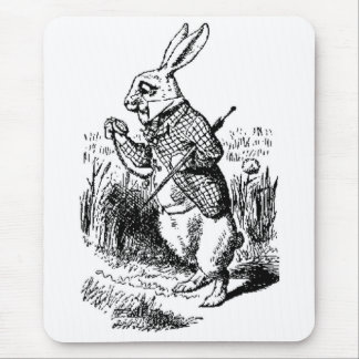 Vitkanin - Alice i underland Mousepad Musmatta