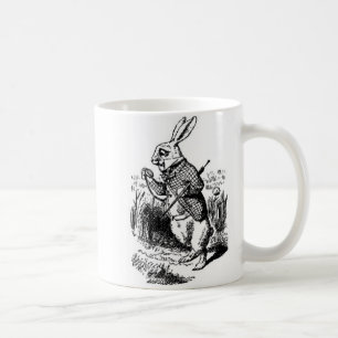 Vitkanin - Alice i underlandkopp Kaffemugg