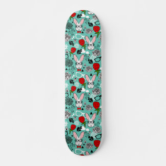 Vitkanin i ro mini skateboard bräda 18,5 cm