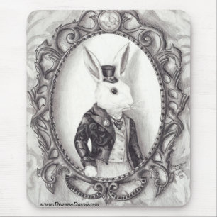 Vitkanin Mousepad Alice i underland Mousepad Musmatta