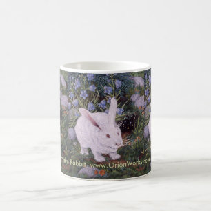 Vitkanin, vitkanin, vitkanin, vit… kaffemugg