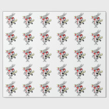 VITKANINMOTIV FRÅN ALICE I UNDERLAND