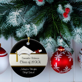 Vitkap Studenten Ornament