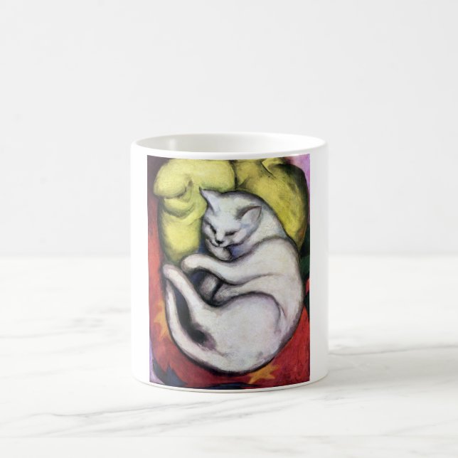 Vitkatt, Franz Marc Kaffemugg (Center)