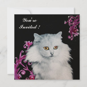 VITKATTER,Röd ruby,Svart Inbjudningar