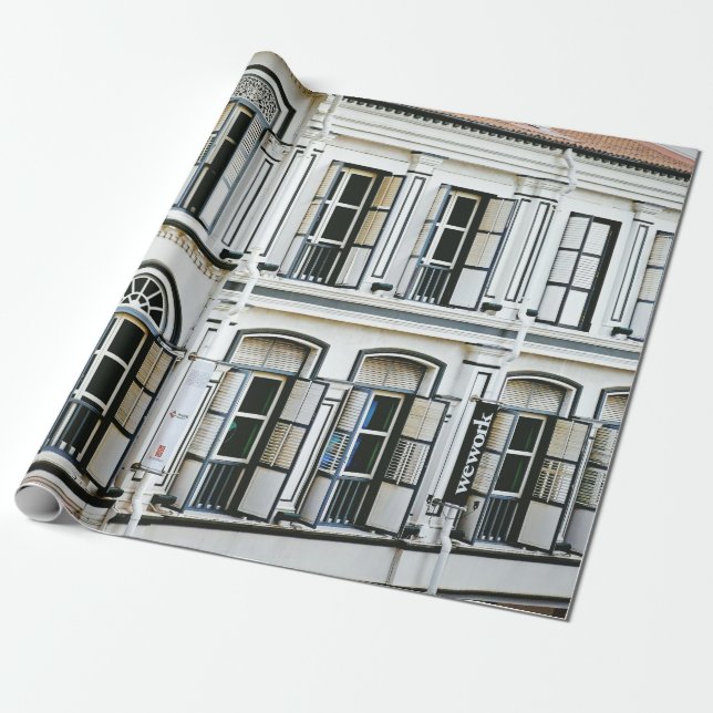 VITKONKRET BYGGNAD UNDER DAGEN PRESENTPAPPER (Utrullad)