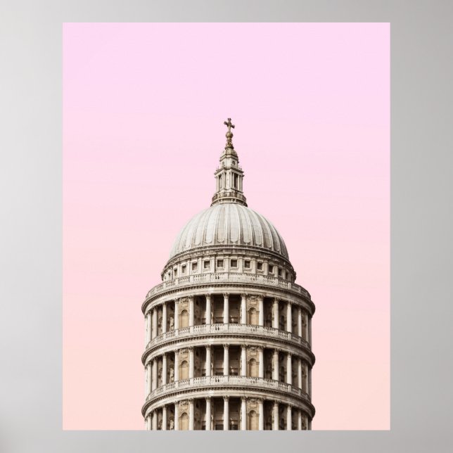 VITKONKRET BYGGNAD UNDER TULLTAXOR POSTER (Framsidan)