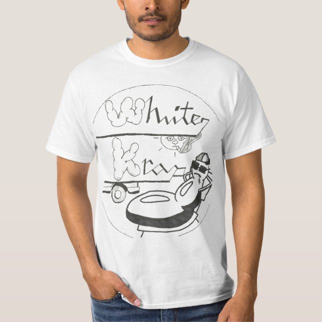 VitKrap skjorta T-shirt (Framsida)