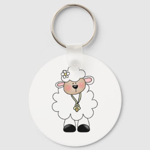 VitLamb Keychain Nyckelring