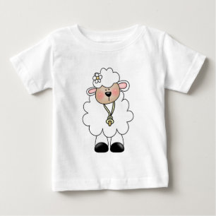 VitLambTshirts och gåvor T-shirt
