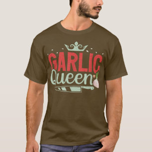 Vitlankdrottning Funny Kitchen Chef Cooking Älskar T Shirt