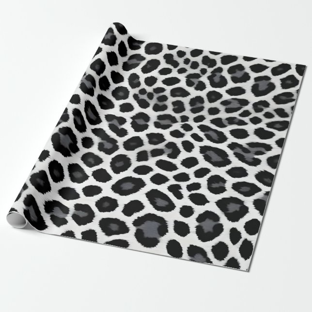 Vitleopard Elegant Popular Luxury Collection Presentpapper (Utrullad)