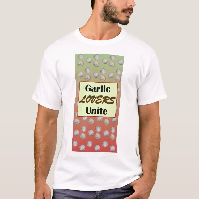 Vitlic Älskare Unite T Shirt (Framsida)