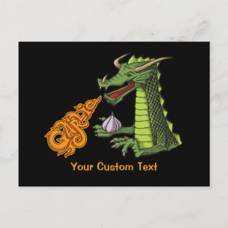 Vitlic Dragon Vykort