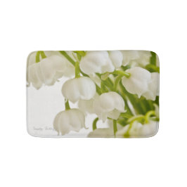 Vitliljar Badrumsmatta