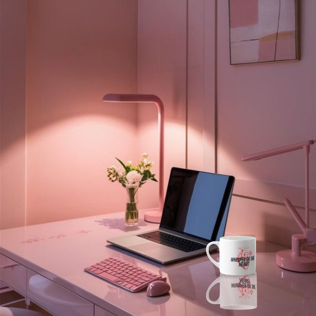 Vitling i hjärtat - Minimalistisk Elegant Espressomugg (Skapare uppladdad)