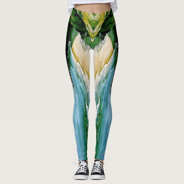 Vitling i Keltiska havet Leggings (Framsida)