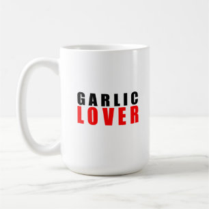 Vitlök älskare kaffemugg