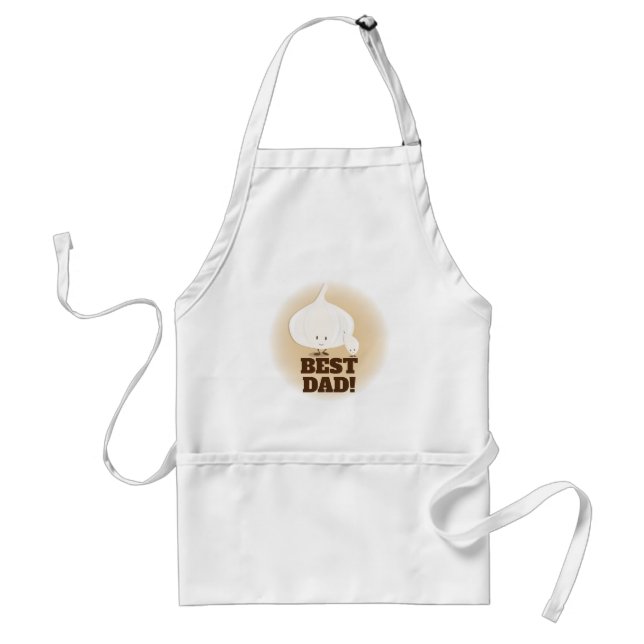 Vitlök från bästa Pappa| Apron Förkläde (Framsidan)
