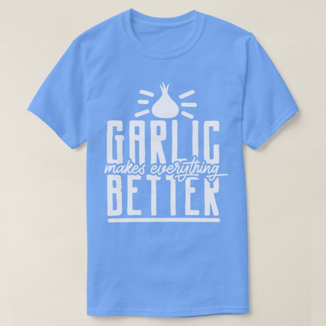 Vitlök Kryddnejlikor T Shirt (Design framsida)