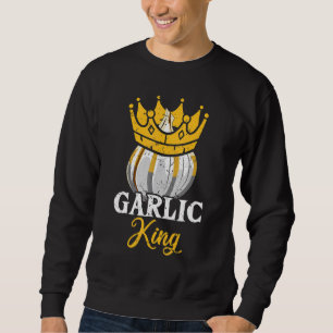 Vitlök Kung Lång Ärmad Tröja