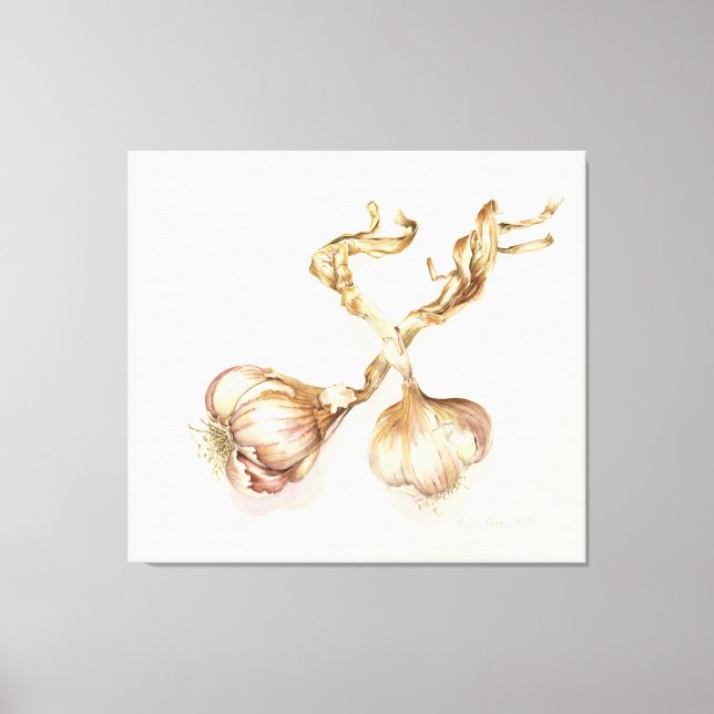 Vitlök lökar 2005 canvastryck (Framsida)