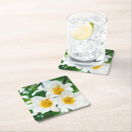 Vitlök - Symbol för kärlek Underlägg Papper Kvadrat