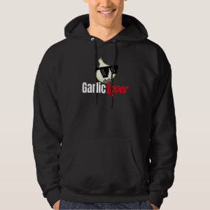 Vitlök Vitlök Lök Solglasögon Hoodie