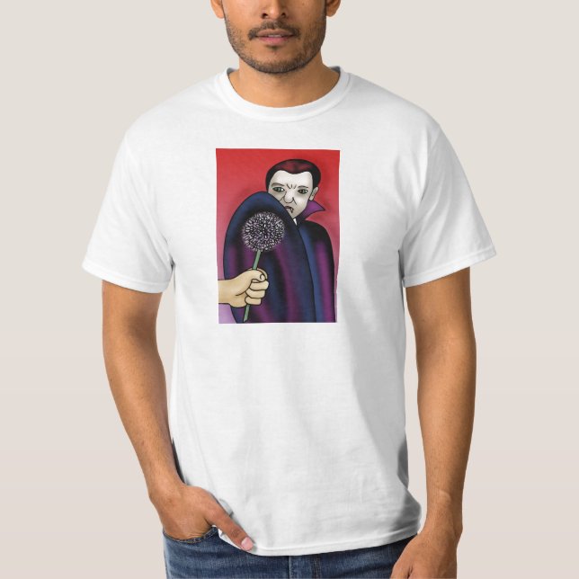 Vitlöksvarv utanför Vampyres Bita Tee (Framsida)