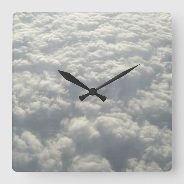 VITLÖPTIDSKOLOR FYRKANTIG KLOCKA (Framsida)