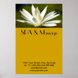 Vitlotus Poster