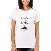 VitMarlin - blåttMarlin - Sailfishlogotyp