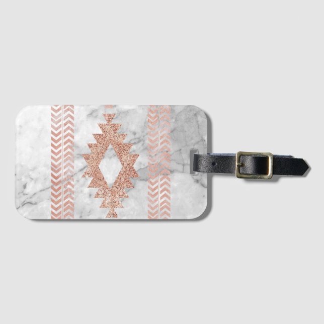 Vitmarmor från abstrakt, minimalistisk marmor från bagagebricka (Framsida horisontal)