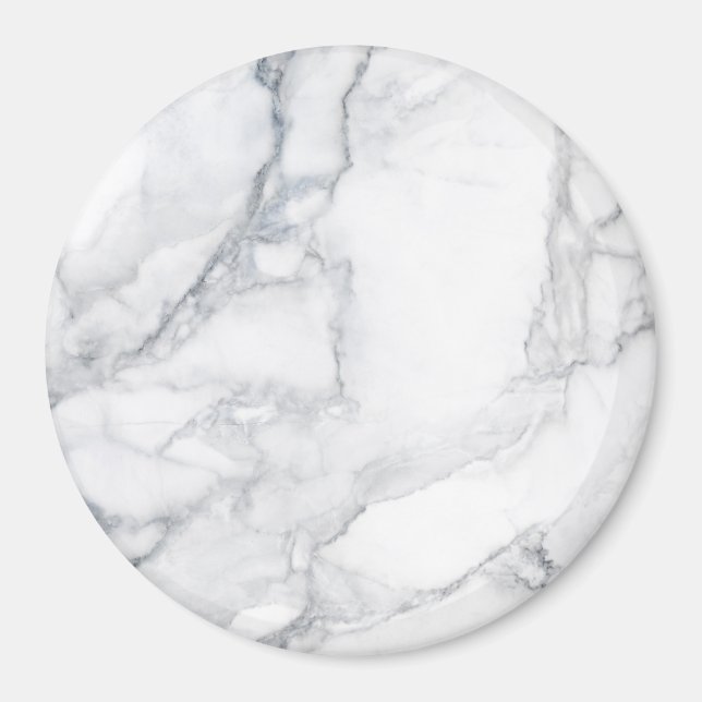 Vitmarmor struktur magnet (Framsidan)