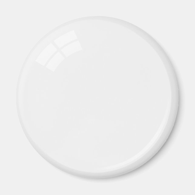 Vitmiljardkylmagnet boll magnet (Framsidan)