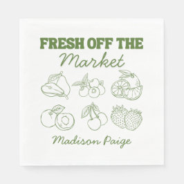 Vitmisk färsk Möhippa på Grönten Pappersservett