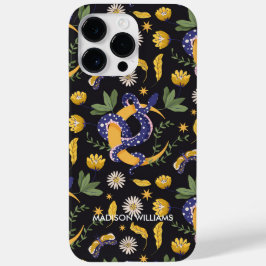 Vitmisk Lila Snake & Botanical- Personlig