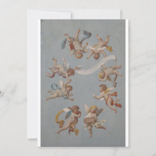 Vitmisk Renaissance Cherub Änglar