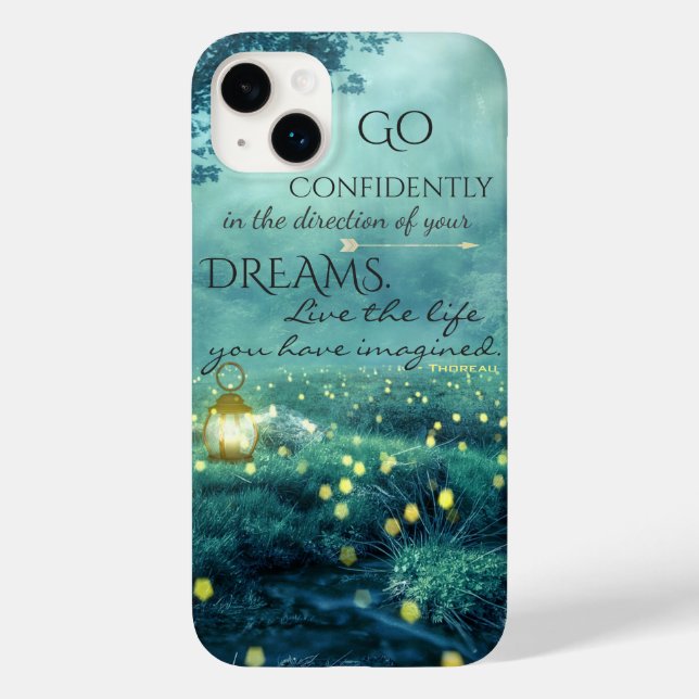 Vitmiskt inspirerande Dreams-citat (Baksida)